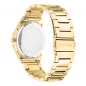Tamaris Damen Armbanduhr 34mm, IP Gold