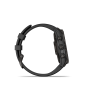 fēnix® 7 – Sapphire Solar Edition, schwarzes DLC-Titan mit schwarzem Armband