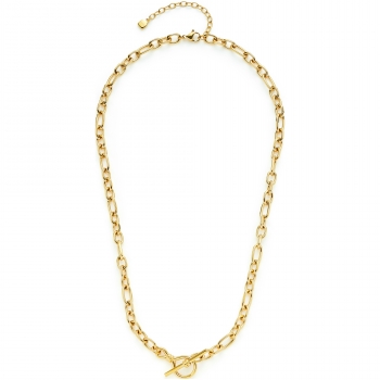 Halskette ELISABETH 45 cm Gold – Zeitlose Eleganz mit individuellem Touch