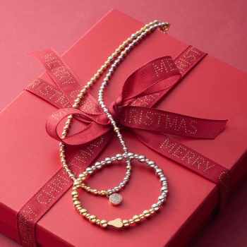 PHILINE – Bicolor-Chic mit goldenem Akzent