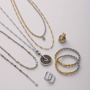 PHILINE – Bicolor-Chic mit goldenem Akzent