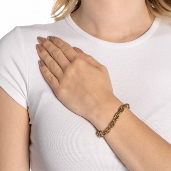 Armband SINA Gold – Kraftvolles Statement für Dein Handgelenk