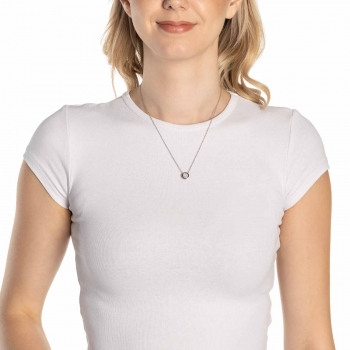 Halskette CATHERINE – Schlichte Eleganz mit funkelndem Akzent