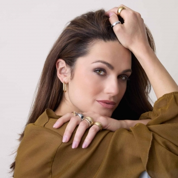 Ceolen BERNICE Gold – Geometrie im warmen Glanz