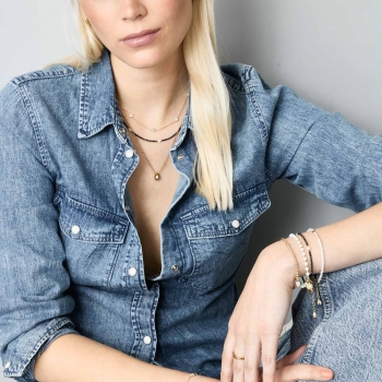 Leonardo Armband NOEMI Gold – Zartes Design mit Herzanhänger & Zirkonia