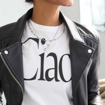 Leonardo Halskette CLOTILDE – Modernes Tropfendesign mit feiner Panzerkette