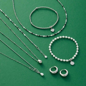 Leonardo Halskette CLOTILDE – Modernes Tropfendesign mit feiner Panzerkette