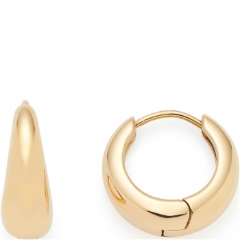 Leonardo Creolen CLOTILDE Gold – Voluminöse Klapp-Creolen in elegantem Design