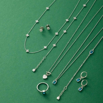 Leonardo Halskette LISETTE – Zarte Blüten-Optik mit funkelnden Zirkonia