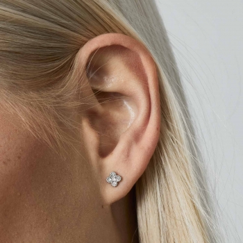 Leonardo Ohrstecker LISETTE – Filigranes Blütendesign mit funkelnden Zirkonia