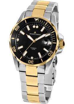 Jacques Lemans Liverpool 1-1956A Automatik Herrenuhr – Eleganz in Bicolor Gold-Edelstahl