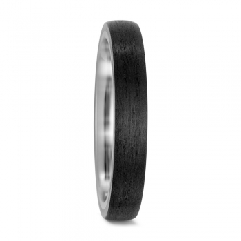 Schmaler Titan Carbon Ring 573960