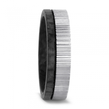 Damaszener Stahl Carbon Ring 575040