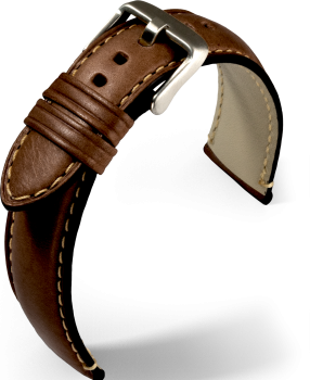 Uhrenarmband Florenz - dunkelbraun