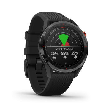 APPROACH S62 Schwarz/Schwarz PVD Keramikluenette mit QUICKFIT-Silikon-Armband 22mm Schwarz