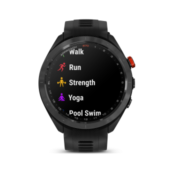 Approach® S70 – 47 mm / Schwarz Keramik mit Silikon-Wechselarmband 22 mm