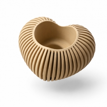 Minimalistisches Teelicht „Sandbeige“