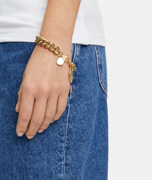 LJ-1431-B-21 LIEBESKIND BERLIN Armband aus Edelstahl, IP Gold