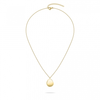 LJ-1433-N-50 LIEBESKIND BERLIN Halskette aus Edelstahl, IP Gold