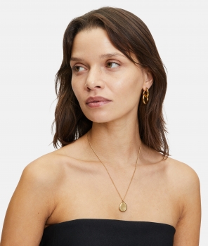 LJ-1433-N-50 LIEBESKIND BERLIN Halskette aus Edelstahl, IP Gold