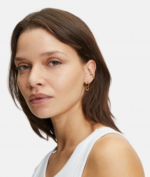 LJ-1438-E-20 LIEBESKIND BERLIN Creole aus Edelstahl, IP Gold