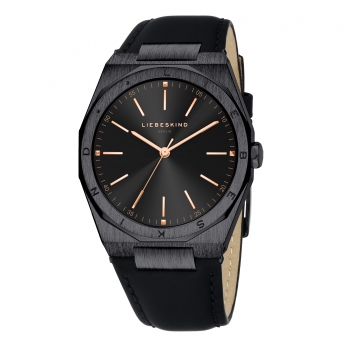 LT-0366-LQ LIEBESKIND BERLIN Edelstahl, IP Black