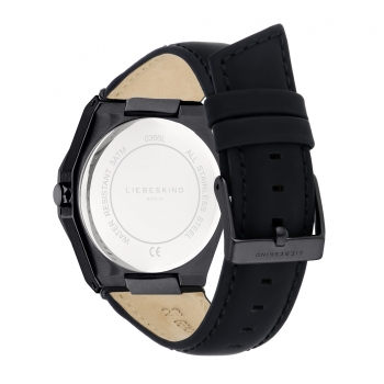 LT-0366-LQ LIEBESKIND BERLIN Edelstahl, IP Black