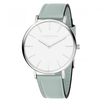 LT-0371-LQ LIEBESKIND BERLIN Armbanduhr 38mm, blaugrün