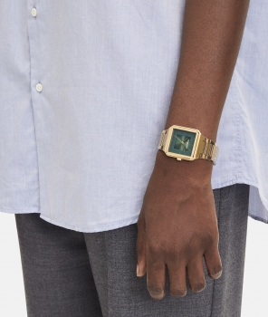 LT-0377-MQ LIEBESKIND BERLIN Armbanduhr aus Edelstahl, IP Gold