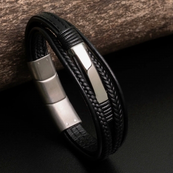 Jacques Lemans Lederarmband