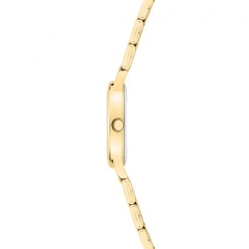TT-0136-MQ Tamaris Damen Armbanduhr, 28 mm, Metall IP Gold