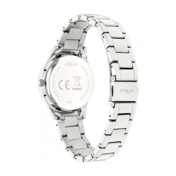 s.Oliver Damenuhr – Zeitlose Eleganz mit funkelndem Akzent