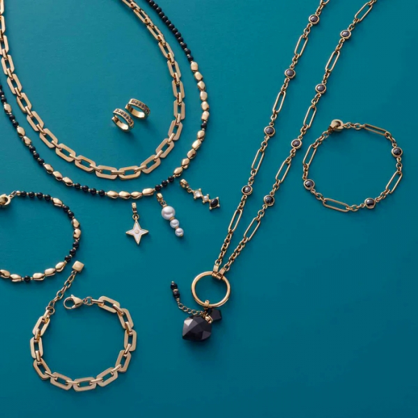 Armband DELICA gold Clip & Mix