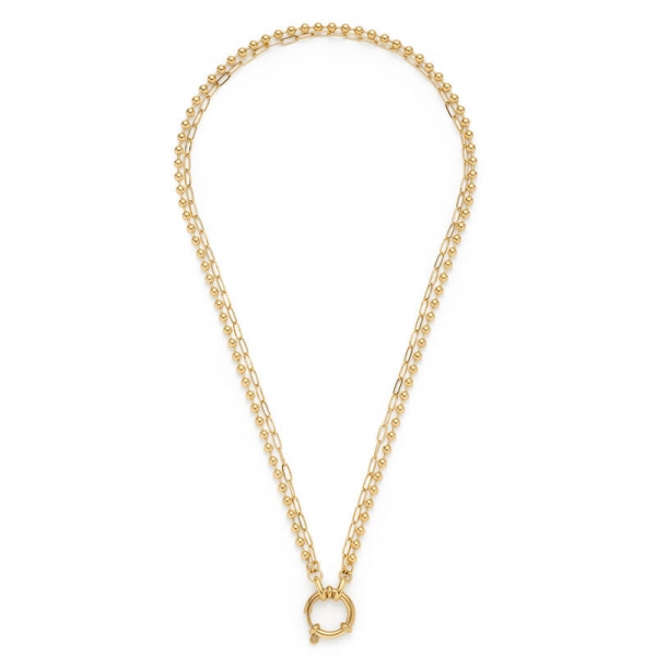 Halskette 45 Gold ANJA Clip & Mix