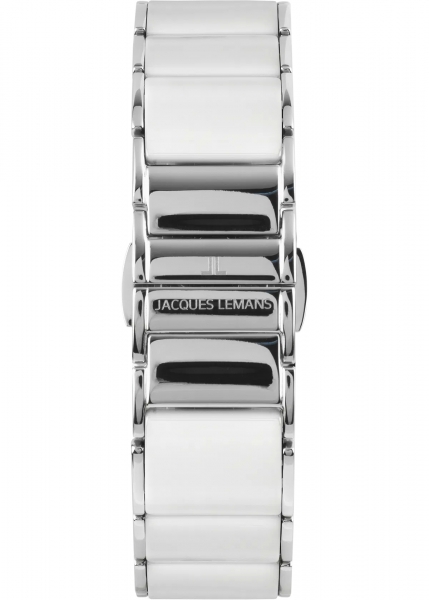 Jacques Lemans Dublin 1-1854B – Stilvolle Klarheit in Weiß und Edelstahl