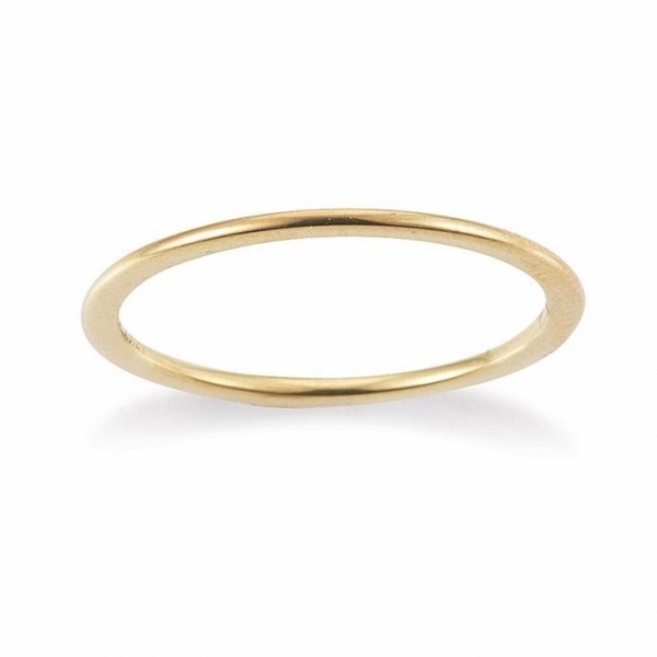 Sammelring aus 585 Gelbgold mit glänzender Oberfläche