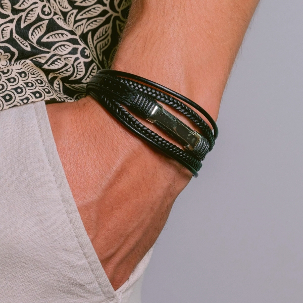 Jacques Lemans Lederarmband
